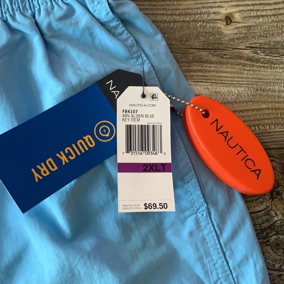 Nautica Menโs Swim Trunks - Picture 3 of 10